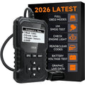 Professional OBD2 Scanner, Car Scanner Diagnostic Tool: Engine Fault Code Reader Scan Tool with Live Data/Freeze Frame for All OBDII Cars After 1996,Black